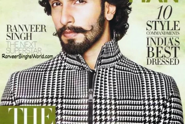 Ranveer Singh for Harpers Bazaar India