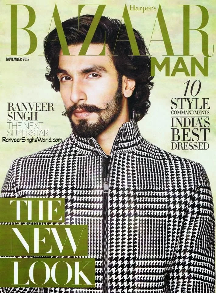 Ranveer Singh for Harpers Bazaar India